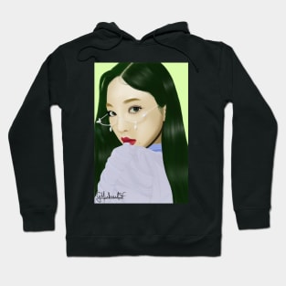 AESPA KARINA ART PRINT (FAN ART) Hoodie